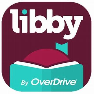 Girl holding book with word: Libby 